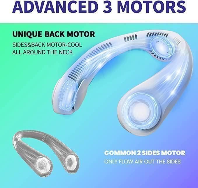 HeatEscape Neck Cooling Fan (Bladeless Rechargeable)