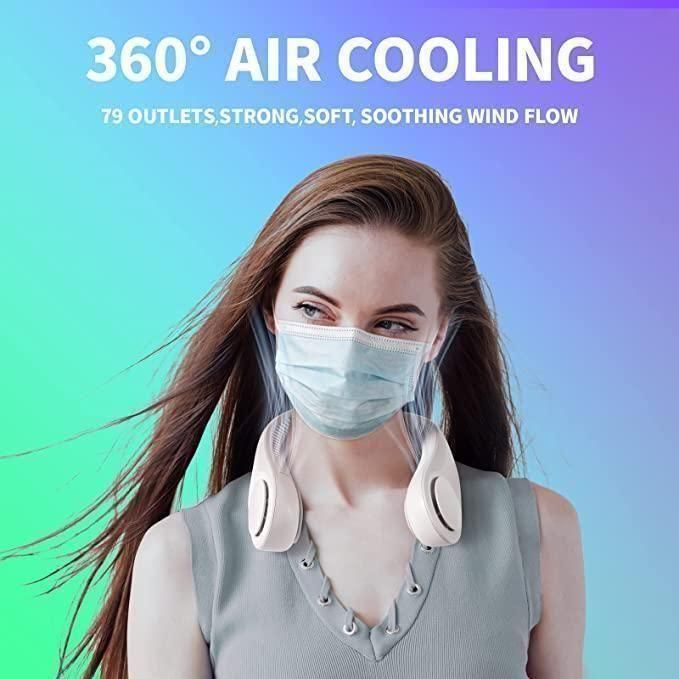 HeatEscape Neck Cooling Fan (Bladeless Rechargeable)